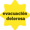 Ícono de Evacuación Dolorosa